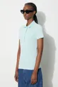 turquoise Lacoste polo shirt