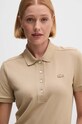 Lacoste tricou polo bej PF5462