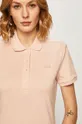 pink Lacoste t-shirt