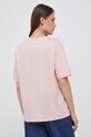 Odzież Lacoste t-shirt bawełniany TF5441 różowy