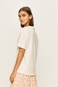 Ρούχα Βαμβακερό μπλουζάκι Lacoste TF5441 λευκό