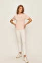 Lacoste cotton t-shirt pink