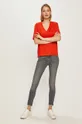 Lacoste - T-shirt TF5458 czerwony
