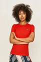 piros Lacoste - T-shirt