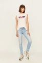 Pepe Jeans - Top Agnes biały