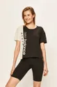 czarny New Balance - T-shirt WT01506BK Damski