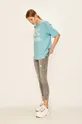 New Balance - T-shirt WT01516WAX niebieski