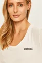 biela adidas - Tričko FL0150
