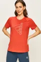 czerwony adidas Performance - T-shirt FQ1990 Damski