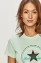 turkusowy Converse - T-shirt