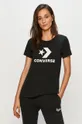 fekete Converse - T-shirt Női