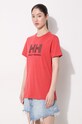 Clothing Helly Hansen cotton t-shirt 34112 red