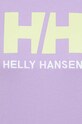 Helly Hansen t-shirt bawełniany 34112 fioletowy