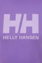 фіолетовий Бавовняна футболка Helly Hansen