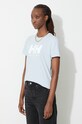 Helly Hansen t-shirt bawełniany niebieski 34112