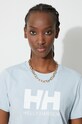 Helly Hansen t-shirt bawełniany 34112 niebieski