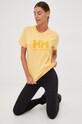 Helly Hansen t-shirt bawełniany 34112 pomarańczowy AW23