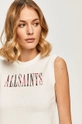 biały AllSaints - T-shirt Damski