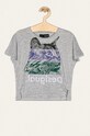 Desigual - Detské tričko 104-164 cm s elastanom sivá 20SGTK52