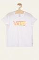 biały Vans - T-shirt dziecięcy 129-173 cm Dziewczęcy