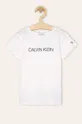 белый Calvin Klein Jeans - Детская футболка 104-176 cm Для девочек