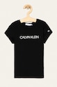 Calvin Klein Jeans - Детская футболка 104-176 cm хлопок чёрный IG0IG00380