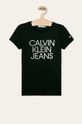 čierna Calvin Klein Jeans - Detské tričko 140-176 cm Dievčenský