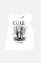 Mayoral - Tricou copii 128-167 cm 6024.8K.JUNIOR alb SS20