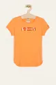 pomarańczowy Tommy Hilfiger - T-shirt dziecięcy 128-176 cm Dziewczęcy