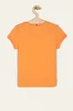 Tommy Hilfiger - T-shirt dziecięcy 128-176 cm pomarańczowy