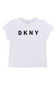 alb Dkny - Tricou copii 110-146 cm De fete