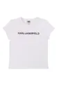 fehér Karl Lagerfeld - Gyerek póló 114-150 cm Lány