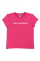 roz ascutit Karl Lagerfeld - Tricou copii 156-162 cm De fete