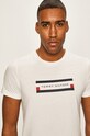 Tommy Hilfiger - Tricou alb MW0MW12510