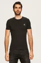 czarny Calvin Klein Jeans - T-shirt J30J314544