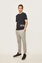 Calvin Klein Performance - Pánske tričko tmavomodrá