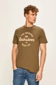 zielony Quiksilver - T-shirt