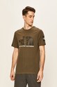 The North Face - Tricou imprimeu verde NF0A4M6NBQW1