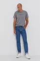 Calvin Klein Jeans T-shirt bawełniany J30J315186 szary