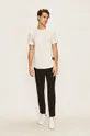 biały Calvin Klein Jeans - T-shirt J30J315319 Męski