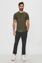 Calvin Klein Jeans - Tričko zelená