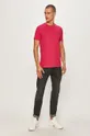 Calvin Klein Jeans - T-shirt rózsaszín