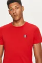 czerwony Tommy Hilfiger - T-shirt MW0MW13327