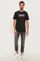Tommy Jeans - T-shirt DM0DM07843 czarny