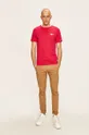 Tommy Jeans - T-shirt rózsaszín