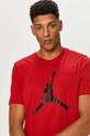 czerwony Jordan - T-shirt