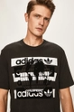 fekete adidas Originals - T-shirt FM2253