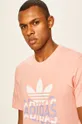 ružová adidas Originals - Pánske tričko FM3381