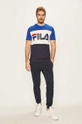 Fila - T-shirt niebieski