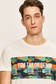 biela Tom Tailor Denim - Pánske tričko